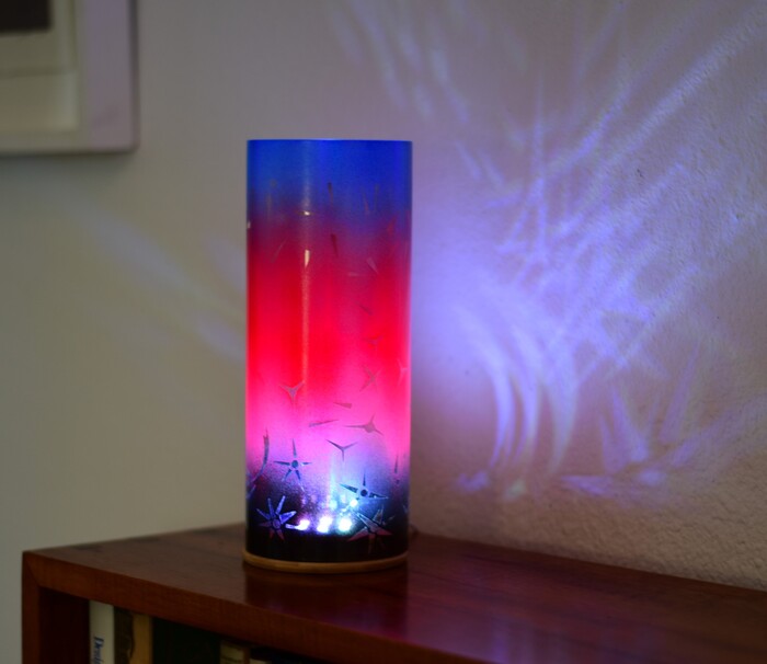 Star Birth, 2024, mixed media, 10 x 4 x 4 in. / 25.4 x 10.16 x 10.16 cm.