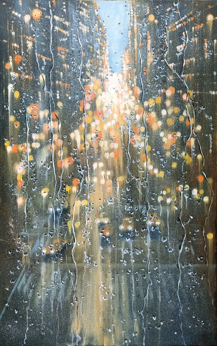 October’s Melancholy, 2024, oil painting, 36 x 24 in. / 91.44 x 60.96 cm.