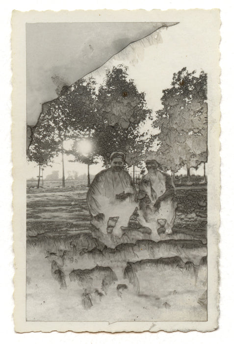 Hill & Barrett (The Light is No Mystery), 2020, mixed media, 4 x 2 in. / 10.16 x 5.08 cm.