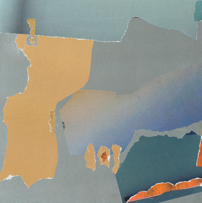 Completely Still, 2025, collage, 8 x 8 in. / 20.32 x 20.32 cm.