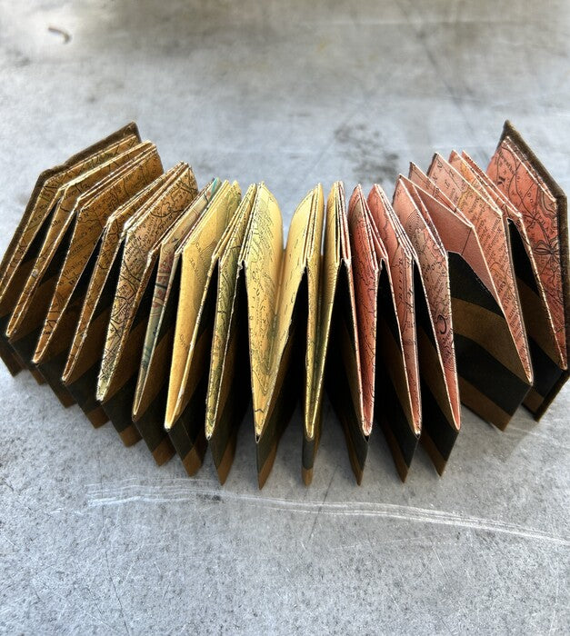 Whereabouts, 2024, paper, 7 x 7 x 4 cm. / 2.75 x 2.75 x 1.57 in.