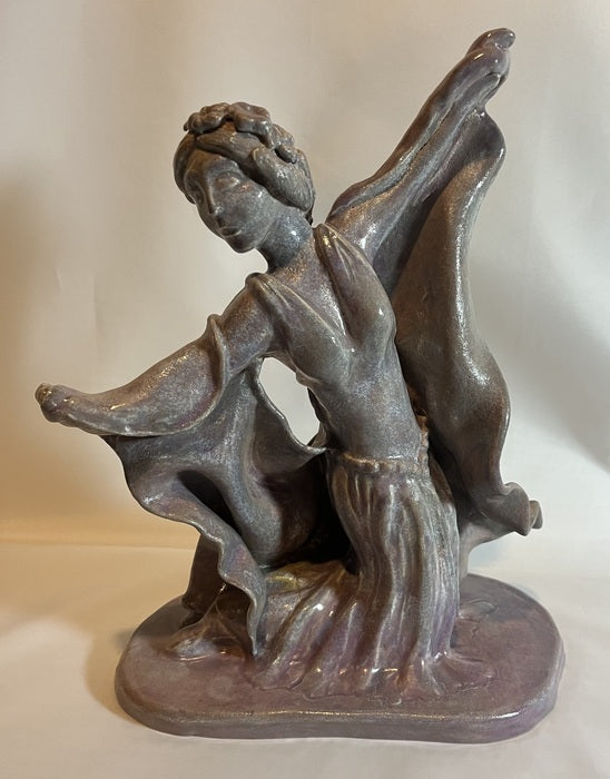 Echoes of Her Dance, 2025, ceramics, 10 x 8 x 5 in. / 25.4 x 20.32 x 12.7 cm.