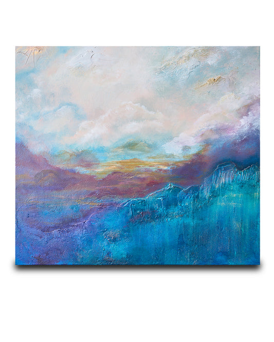 Morning Light, 2024, acrylic paint, 30 x 30 in. / 76.2 x 76.2 cm.
