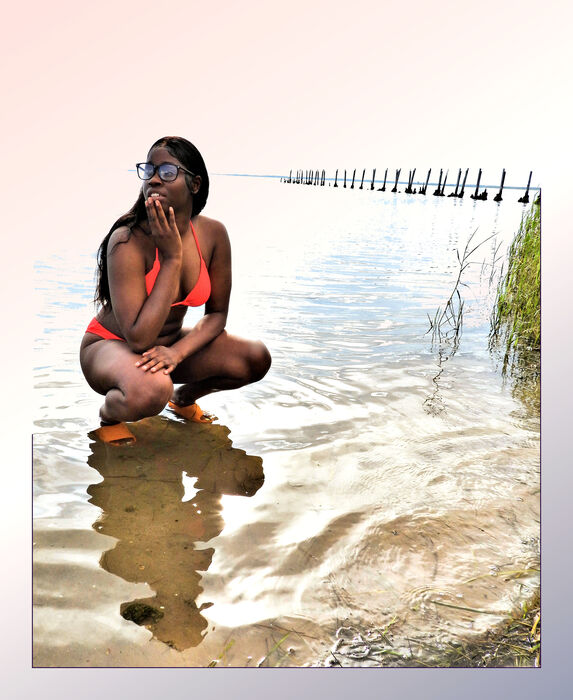 Self-Reflection, 2025, digital photograph, 22 x 18 in. / 55.88 x 45.72 cm.