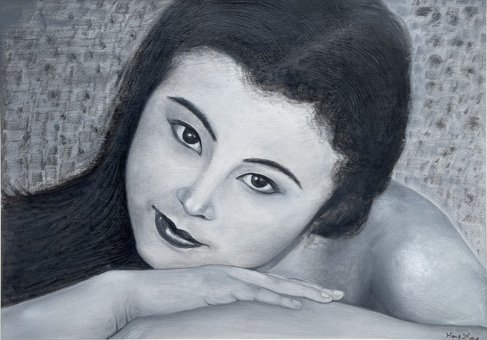 Dream Chaser, 2024, oil on paper, 25 x 32 in. / 63.5 x 81.28 cm.