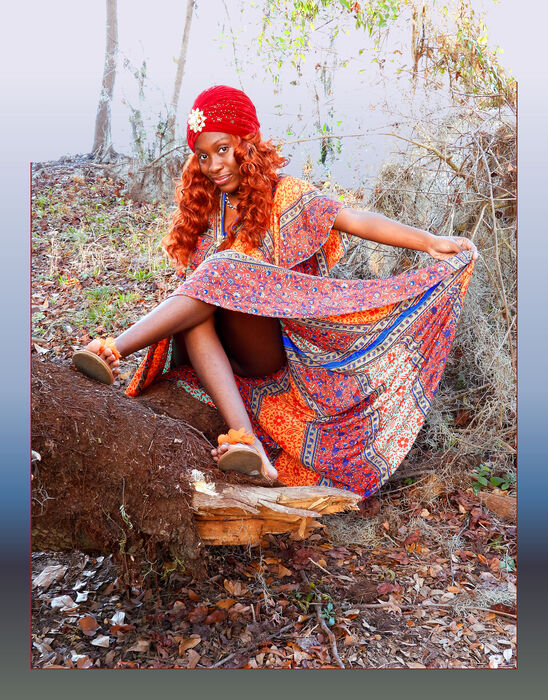 Flirtatious, 2025, digital photography, 23 x 18 in. / 58.42 x 45.72 cm.