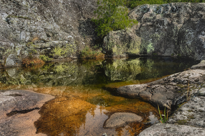 Remote Reflective Pool, 2025, archival print, 16 x 24 in. / 40.64 x 60.96 cm.