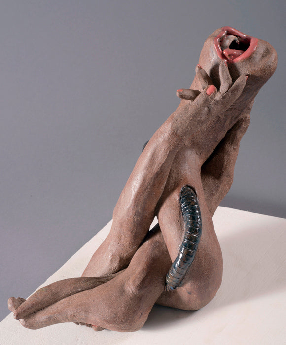 Erogenous Zones, 2013, stoneware, 9 x 12 x 7 in. / 22.86 x 30.48 x 17.78 cm.