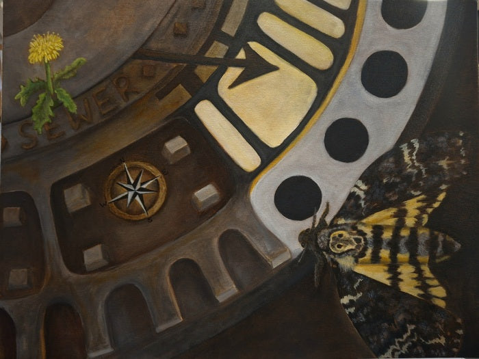 Trajectory, 2025, oil on canvas, 19 x 25 in. / 48.26 x 63.5 cm.