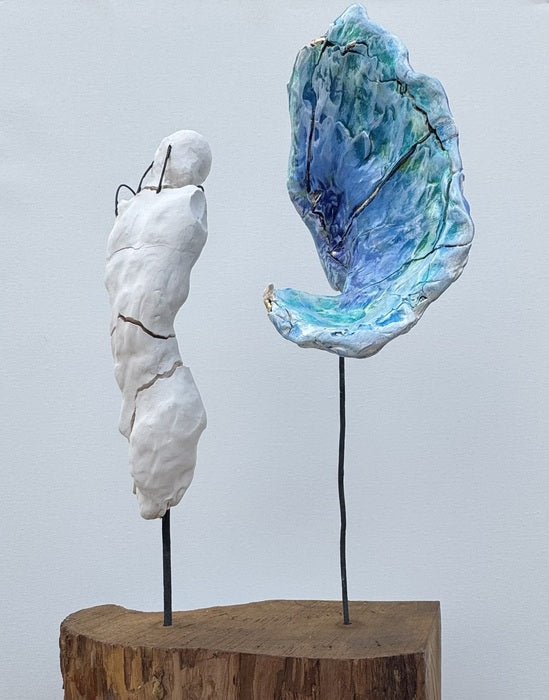 Liberation, 2024, mixed media, 14 x 9 x 5 in. / 35.56 x 22.86 x 12.7 cm.