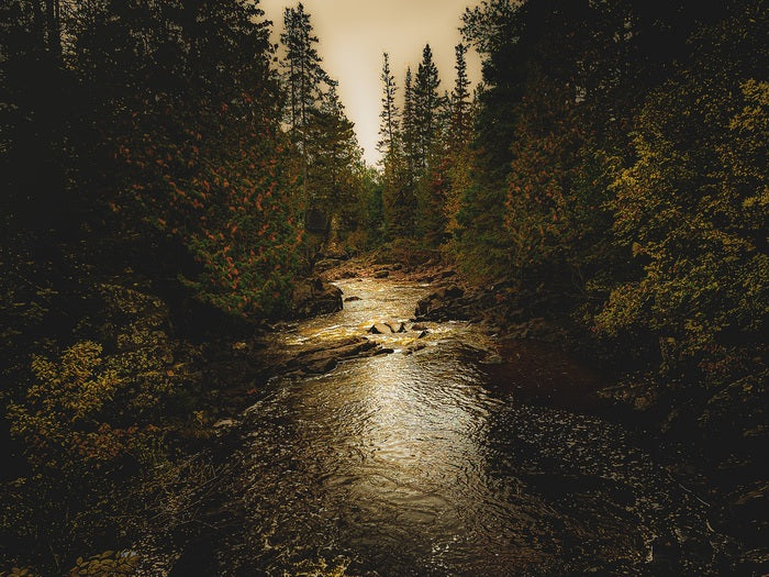 A Witness to the Glow That Lingers, 2025, canvas print with pigment inks, 21 x 27 in. / 53.34 x 68.58 cm.