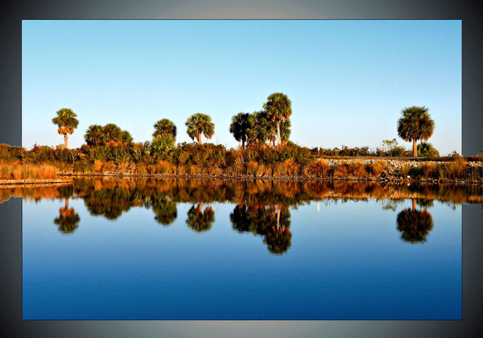 Lighthouse Pool Reflections #2, 2025, digital photograph, 14 x 20 in. / 35.56 x 50.8 cm.