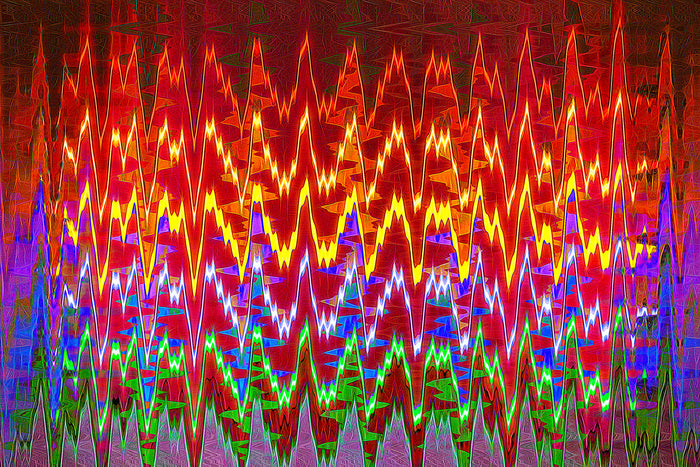 Chromatic Disturbance, 2023, photography, 20 x 30 in. / 50.8 x 76.2 cm.