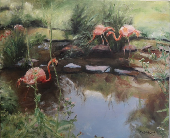 Standing Tall, 2025, oil, 18 x 24 in. / 45.72 x 60.96 cm.