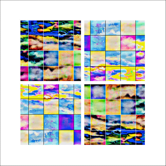 Sky Tiles, 2025, photography, 12 x 12 in. / 30.48 x 30.48 cm.