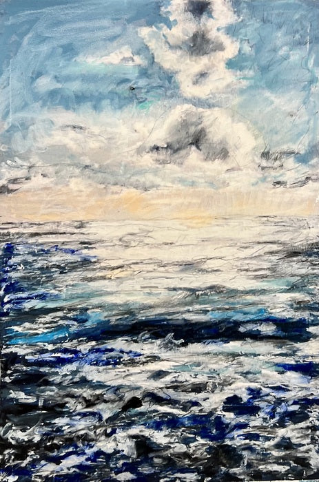 Glow 3, 2026, mixed media on canvas, 36 x 24 in. / 91.44 x 60.96 cm.