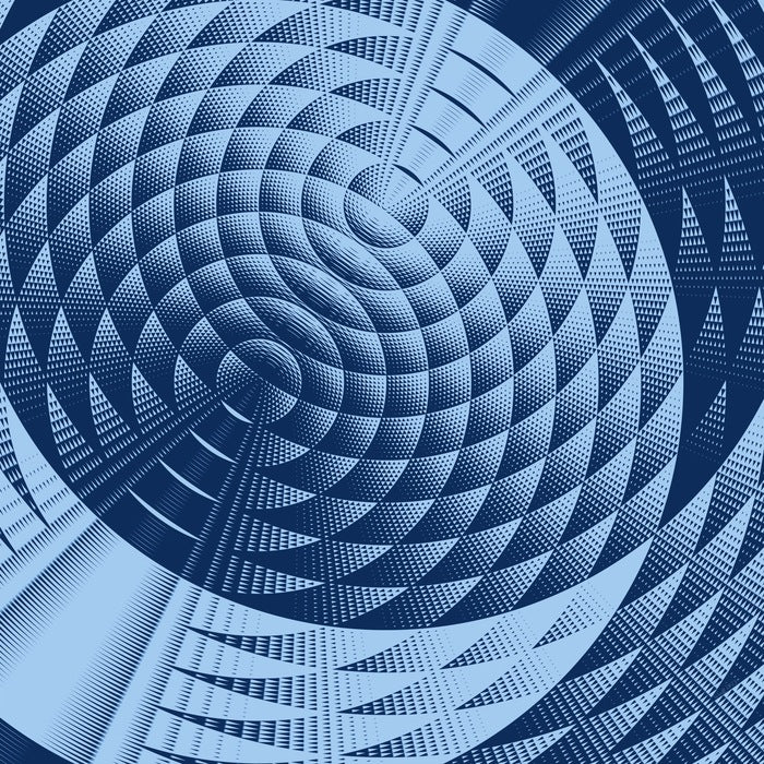 Metropolis Rising, 2023, digital, 30 x 30 in. / 76.2 x 76.2 cm.