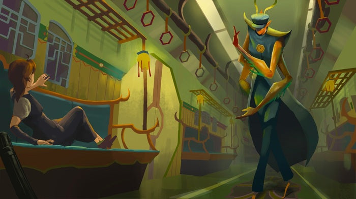 Encounter, 2024, digital, 6.75 x 12 in. / 17.14 x 30.48 cm.