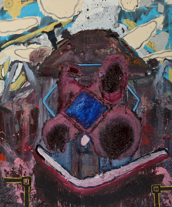 Cavalcade, 2009, oil on canvas, 60 x 72 in. / 23.6 x 28.3 cm.