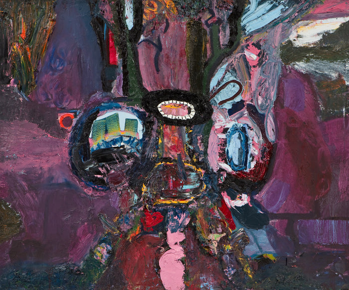 Idol #7, 2009, oil on canvas, 60 x 72 in. / 23.6 x 28.3 cm.