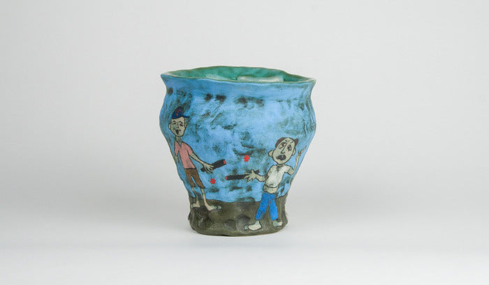 Buy 1 Get 5 Free: Round Rock, TX, 2025, stoneware, 4 x 4 x 4 in. / 10.16 x 10.16 x 10.16 cm.
