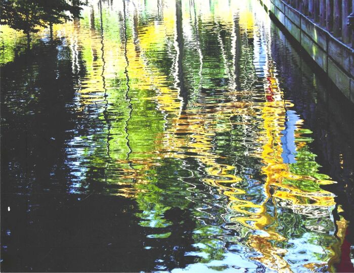 "Ferris Wheel Reflection", 2026, photography, 8 x 10 in. / 20.32 x 25.4 cm.