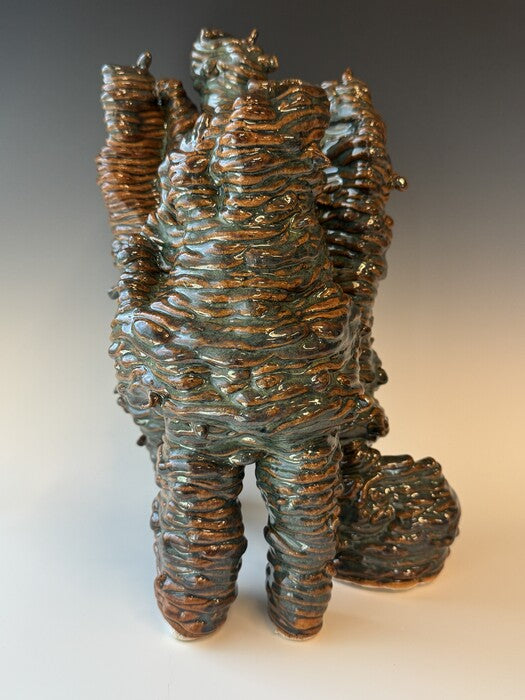 Richard, 2026, mixed media, 14 x 9 x 8 in. / 35.56 x 22.86 x 20.32 cm.