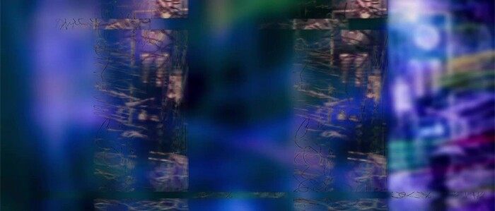 «Planck’s Constant of Survival», 2021, digital artwork, 17 x 40 cm. / 6.6 x 15.7 in.