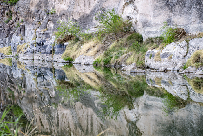 REFLECTIONS OF MEXICO - RIO GRADE RIVER, 2025, photography, 24 x 36 in. / 60.96 x 91.44 cm.