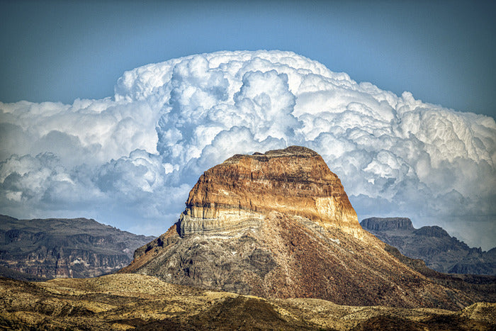 DROUGHT ENDS - BIG BEND NATIONAL PARK, 2025, photography, 24 x 36 in. / 60.96 x 91.44 cm.
