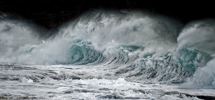 Ocean Glory, 2017, photography, 8 x 30 in. / 20.32 x 76.2 cm.