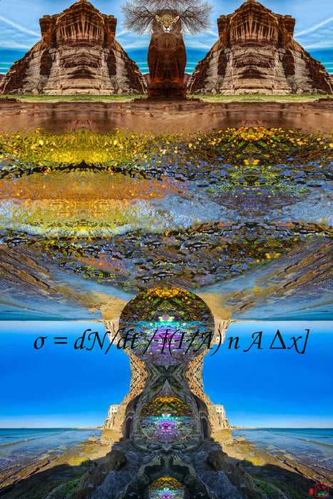 Neutron Expression, 2026, digital print on canvas, 60 x 40 in. / 152.4 x 101.6 cm.