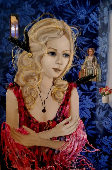 Natalie, 2026, mixed media, 36 x 24 in. / 91.44 x 60.96 cm.