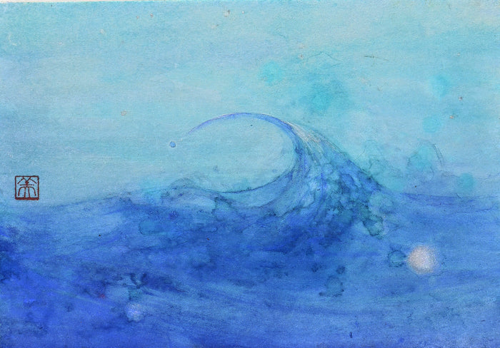 LIFE CXLVII (147), 2026, mixed media, 14 x 18 cm. / 5.5 x 7 in.