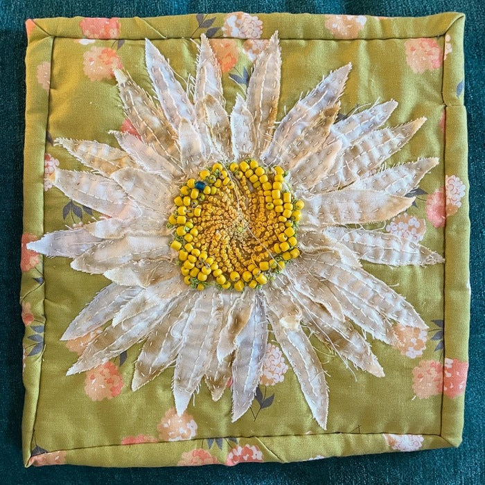 Perennia, 2025, mixed media, 10 x 10 in. / 25.4 x 25.4 cm.