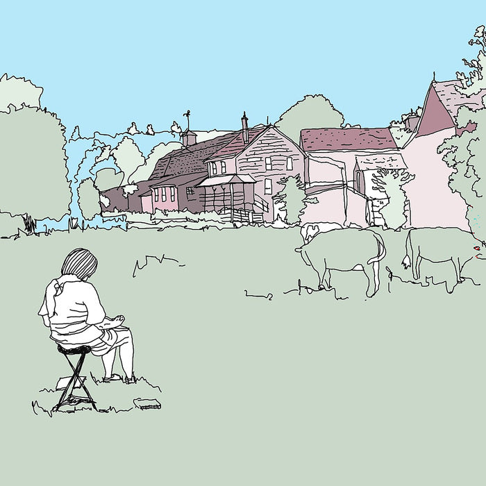 Farm, 2020, digital, 16 x 16 in. / 40.64 x 40.64 cm.