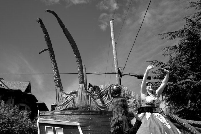 Arms Up, 2026, archival photo, 12 x 18 in. / 30.48 x 45.72 cm.