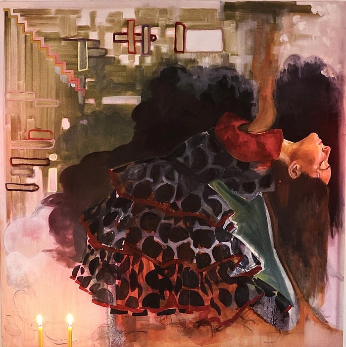 Passing, 2025, oil, 48 x 48 in. / 121.92 x 121.92 cm.