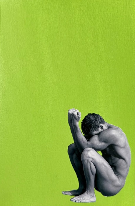 Lime, 2026, mixed media, 8.5 x 5.5 in. / 21.59 x 13.97 cm.