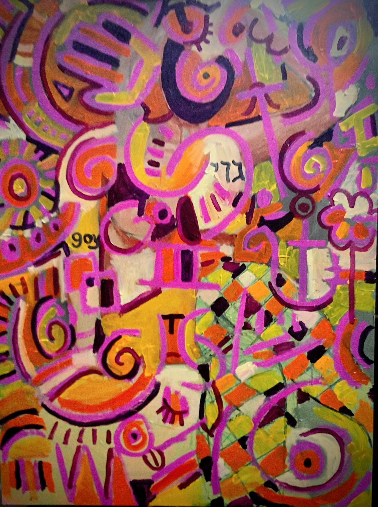 Mene, Mene, 2026, oil on canvas, 36 x 24 in. / 91.44 x 60.96 cm.