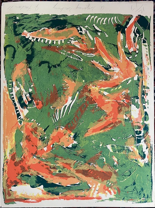 A Szarny Sarkany, 1971, serigraphy, 31 x 23 in. / 78.74 x 58.42 cm.