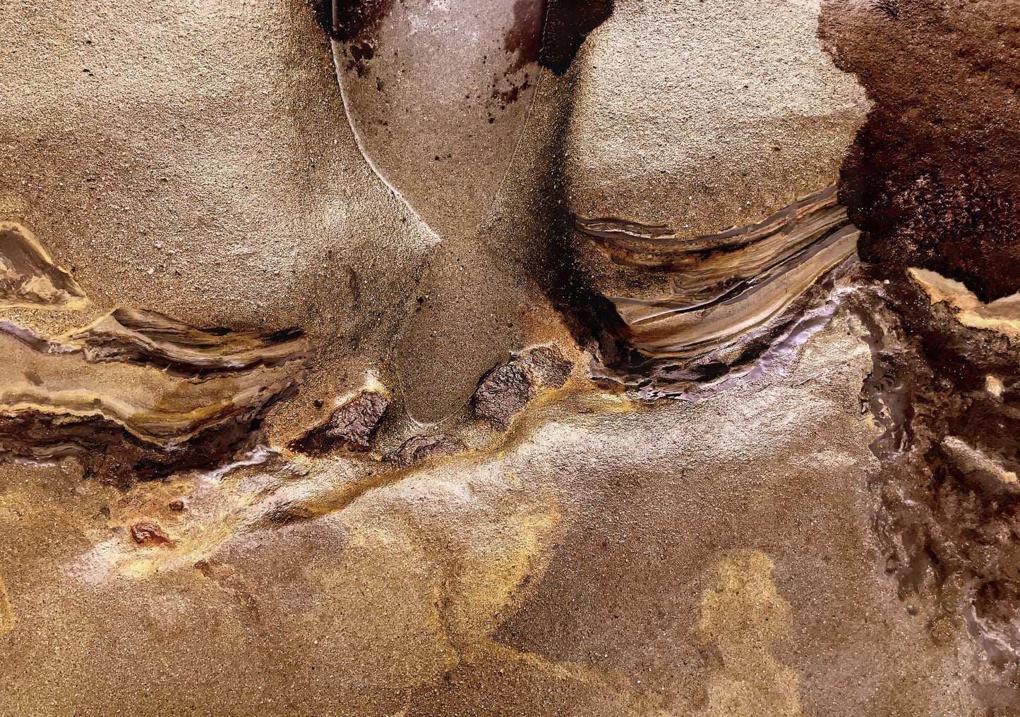 After the Tides, 2020, photography, 11 x 14 in. / 27.94 x 35.56 cm.