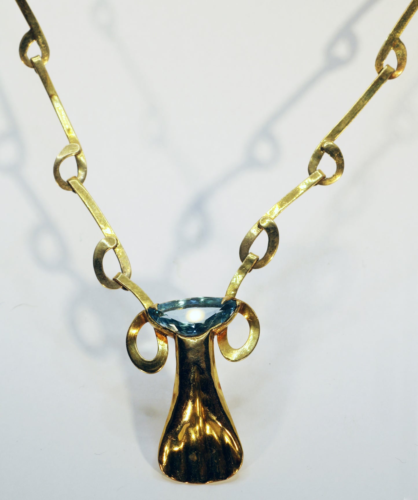 Greek to Me, 1980, 14k gold, 12 x 6 in. / 30.48 x 15.24 cm.