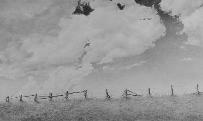 Blue Ridge Sonnet #48, 2020, graphite, 30 x 46 in. / 76.2 x 116.84 cm.