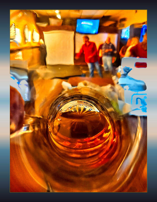 Bottoms Up View, 2025, digital photographic art print, 18 x 14 in. / 45.72 x 35.56 cm.