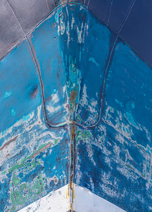 Trident, 2022, framed photography on canvas, 39 x 27 in. / 100 x 70 cm.