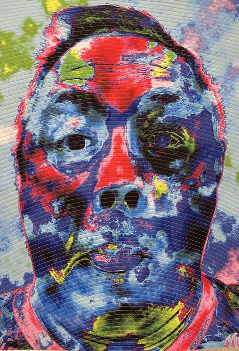 Chico, 2025, art quilt, 36 x 27 in. / 91.44 x 68.58 cm.