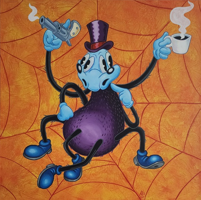 Choices, 2023, acrylic on canvas, 30 x 30 in. / 76.2 x 76.2 cm.