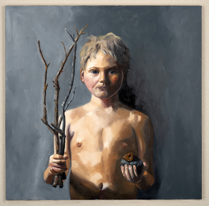 Dr. Feelgood, 2023, oil on canvas, 30 x 30 in. / 76.2 x 76.2 cm.