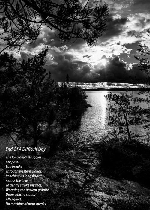 End of a Difficult Day, 2022, photography, 29 x 23 in. / 73.66 x 58.42 cm.